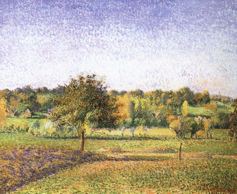 Camille Pissarro Flowering trees France oil painting art